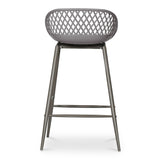 Piazza Grey Outdoor Counter Stool (Set of 2) by MOES at Eve Furniture