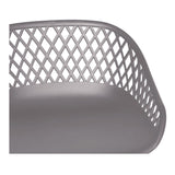 Piazza Grey Outdoor Counter Stool (Set of 2) by MOES at Eve Furniture