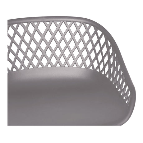 Piazza Grey Outdoor Counter Stool (Set of 2) by MOES at Eve Furniture