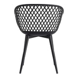 Piazza Outdoor Chair Black - Set of 2 by Moe's Home at Eve Furniture
