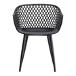Piazza Outdoor Chair Black - Set of 2 by Moe's Home at Eve Furniture