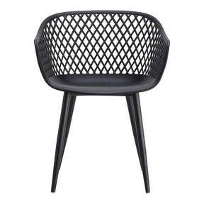 Piazza Outdoor Chair Black - Set of 2 by Moe's Home at Eve Furniture