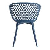 Piazza Outdoor Chair Blue - Set of 2 by Moe's Home at Eve Furniture