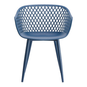 Piazza Outdoor Chair Blue - Set of 2 by Moe's Home at Eve Furniture