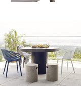 Piazza Outdoor Chair Grey - Set of 2 by Moe's Home at Eve Furniture