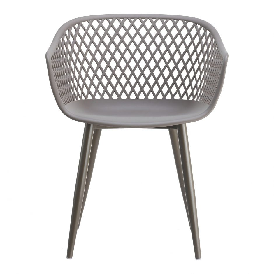 Piazza Outdoor Chair Grey - Set of 2 by Moe's Home at Eve Furniture