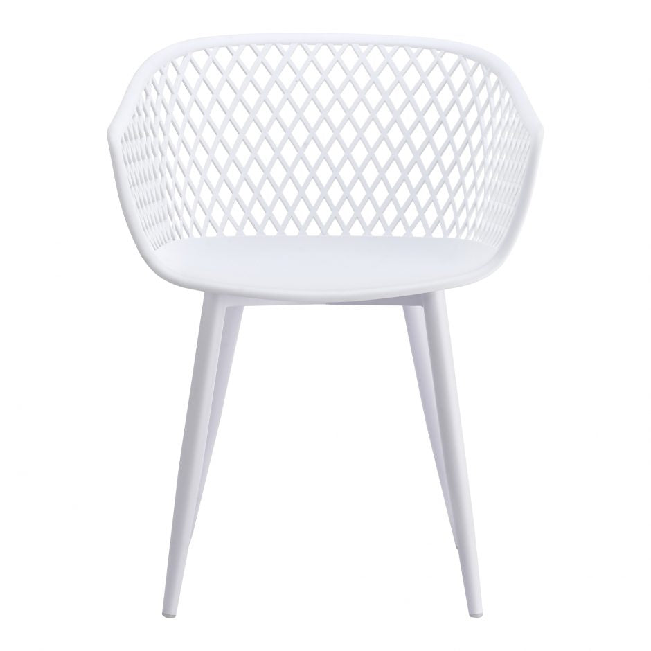 Piazza Outdoor Chair White - Set of 2 by Moe's Home at Eve Furniture