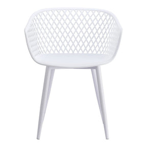 Piazza Outdoor Chair White - Set of 2 by Moe's Home at Eve Furniture