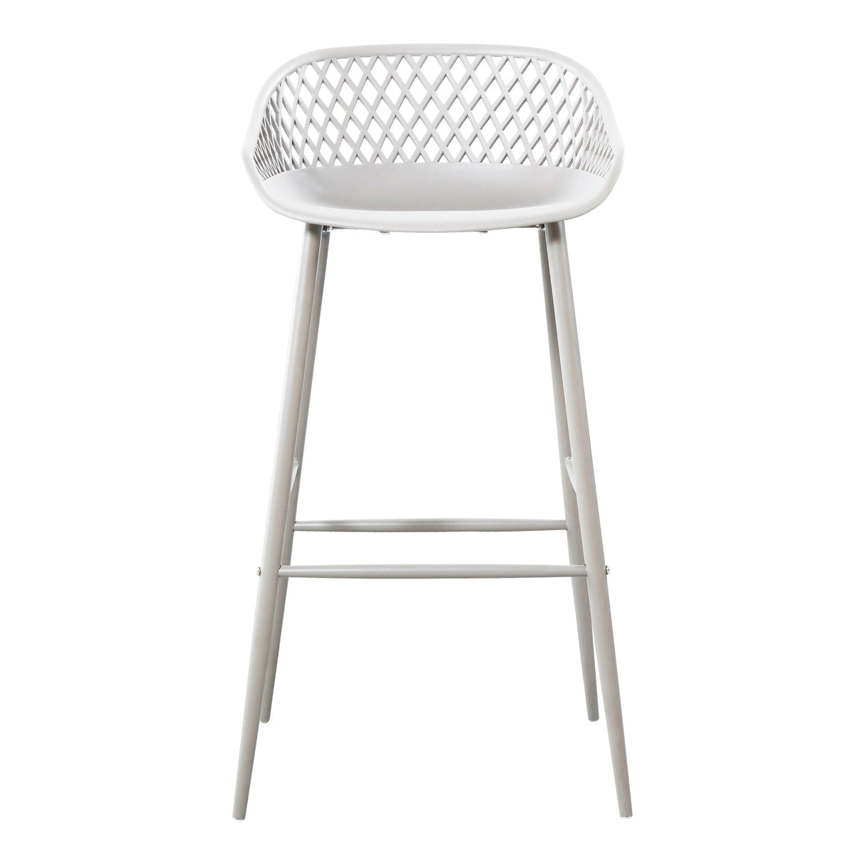 Piazza White Outdoor Barstool (Set of 2) by MOES at Eve Furniture