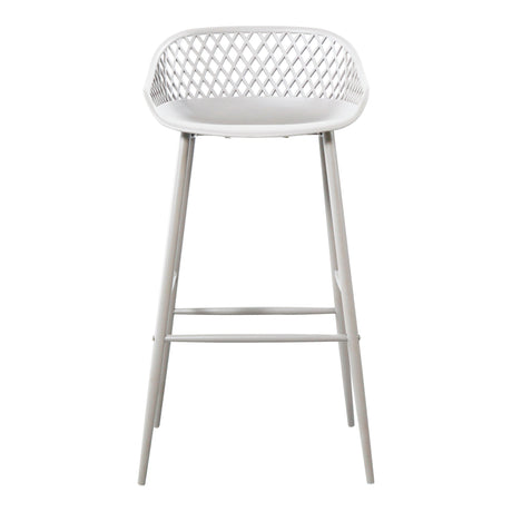 Piazza White Outdoor Barstool (Set of 2) by MOES at Eve Furniture