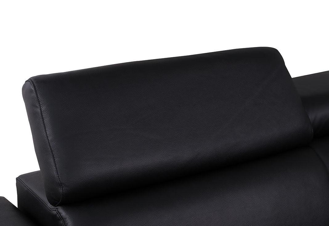 Picasso Black 7-Piece 3 Power Reclining Sectional by New Era Innovations at Eve Furniture