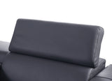 Picasso Dark Grey 7-Piece 3 Power Reclining Sectional by New Era Innovations at Eve Furniture