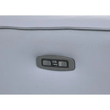 Picasso Light Blue 7-Piece 3-Power Reclining Sectional by New Era Innovations at Eve Furniture
