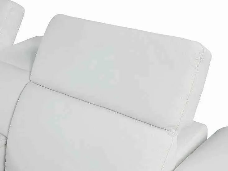 Picasso White 6 Piece 2 Power Sectional Sectional by New Era Innovations at Eve Furniture