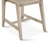 Piedmont 18" Dining Chair in Matte Driftwood, Set of 2 by Home Trends & Design at Eve Furniture
