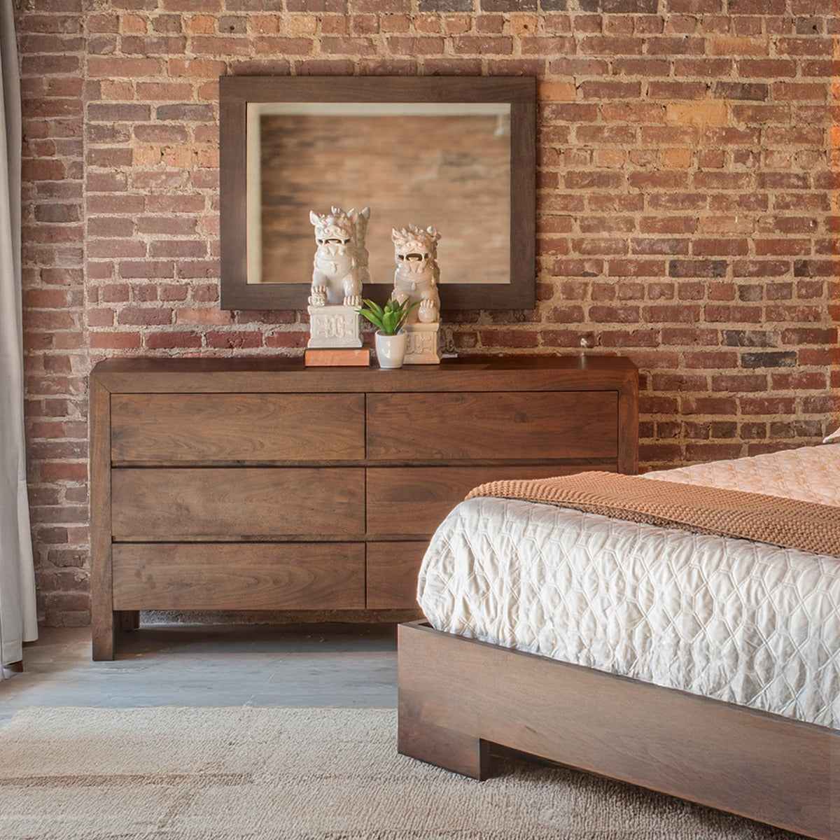 Piedmont 68" Dresser in Coffee Bean by Home Trends & Design at Eve Furniture