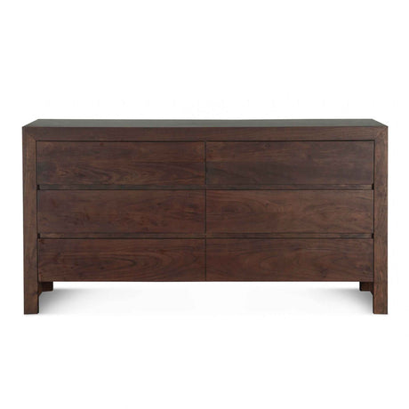 Piedmont 68" Dresser in Coffee Bean by Home Trends & Design at Eve Furniture