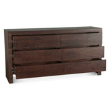 Piedmont 68" Dresser in Coffee Bean by Home Trends & Design at Eve Furniture