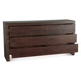 Piedmont 68" Dresser in Coffee Bean by Home Trends & Design at Eve Furniture