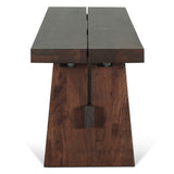 Piedmont 79" Bench in Coffee Bean by Home Trends & Design at Eve Furniture