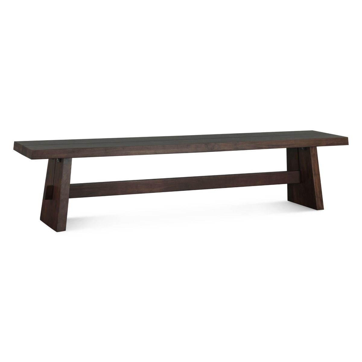 Piedmont 79" Bench in Coffee Bean by Home Trends & Design at Eve Furniture