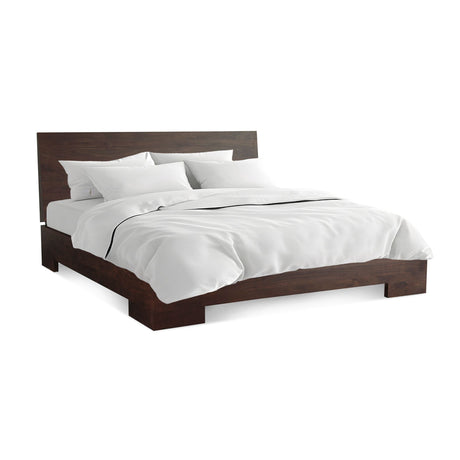 Piedmont Queen Bed in Coffee Bean by Home Trends & Design at Eve Furniture
