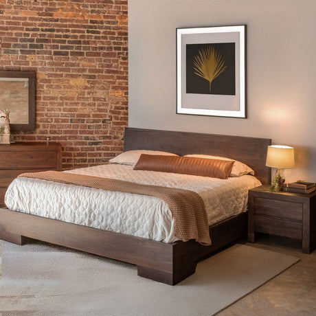 Piedmont Queen Bed in Coffee Bean by Home Trends & Design at Eve Furniture