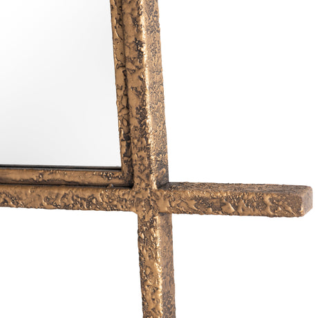 Pierce 3 Gold Wall Mirror by Crestview at Eve Furniture