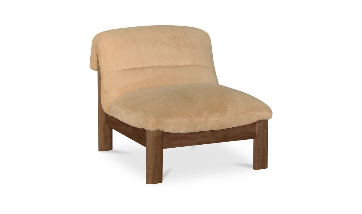 Pierce Accent Chair Faux Fur by Moe's Home at Eve Furniture
