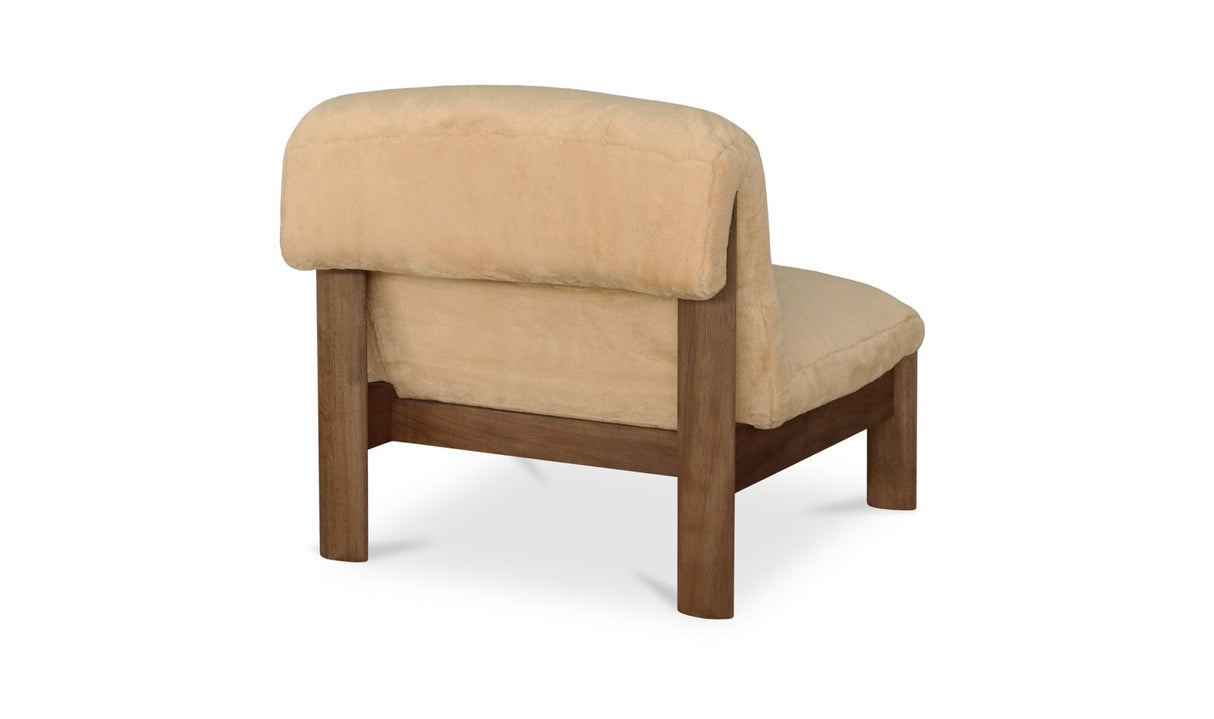 Pierce Accent Chair Faux Fur by Moe's Home at Eve Furniture
