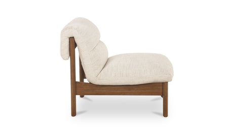 Pierce Accent Chair Flecked Beige by Moe's Home at Eve Furniture