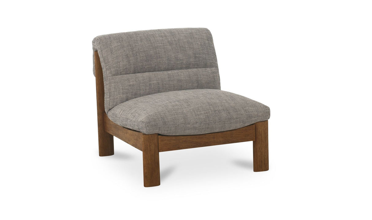 Pierce Accent Chair Flecked Black by Moe's Home at Eve Furniture