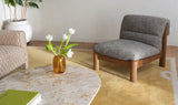 Pierce Accent Chair Flecked Black by Moe's Home at Eve Furniture