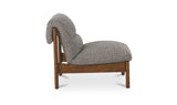 Pierce Accent Chair Flecked Black by Moe's Home at Eve Furniture