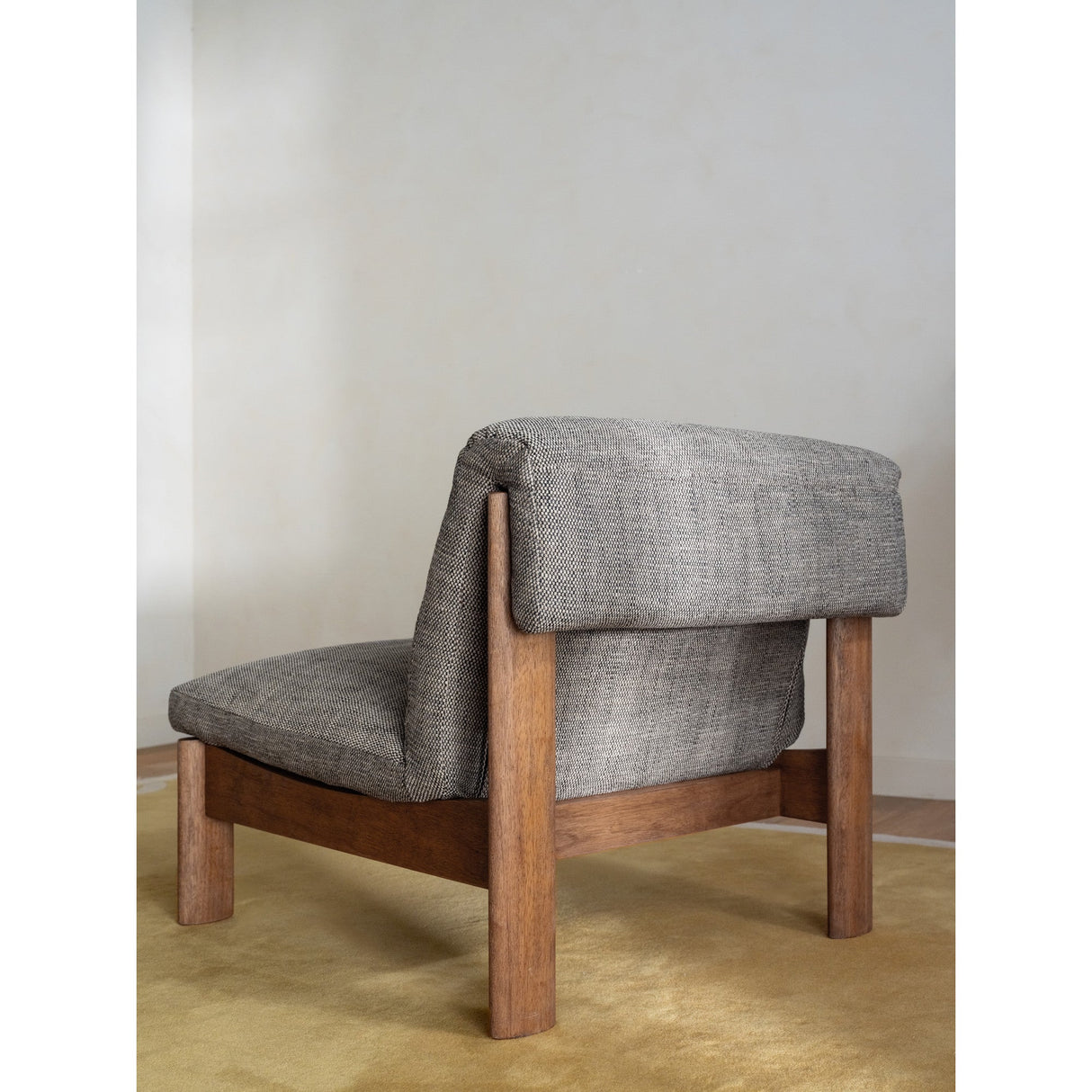 Pierce Flecked Black Accent Chair by Moe's Home at Eve Furniture
