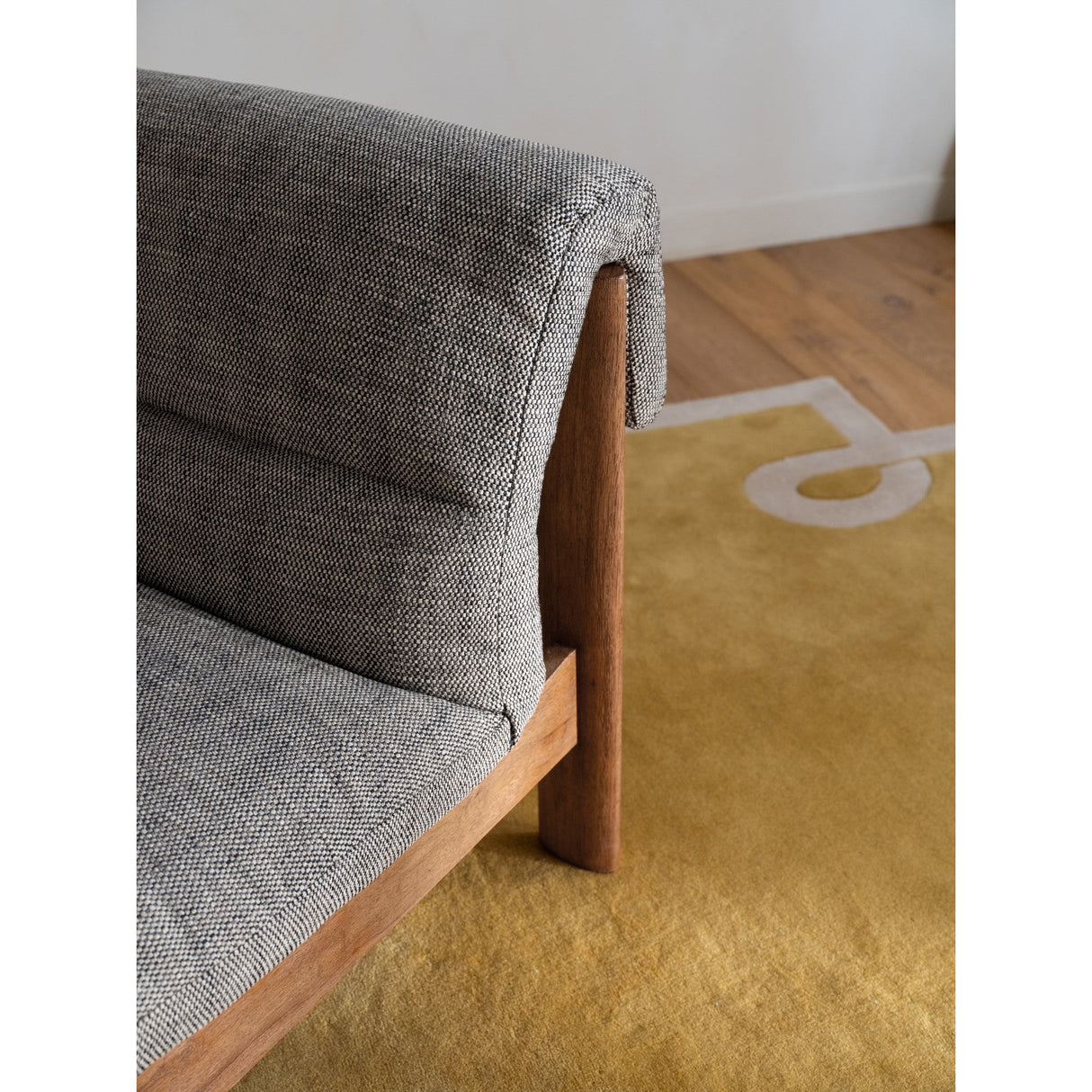 Pierce Flecked Black Accent Chair by Moe's Home at Eve Furniture