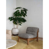 Pierce Flecked Black Accent Chair