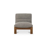 Pierce Flecked Black Accent Chair