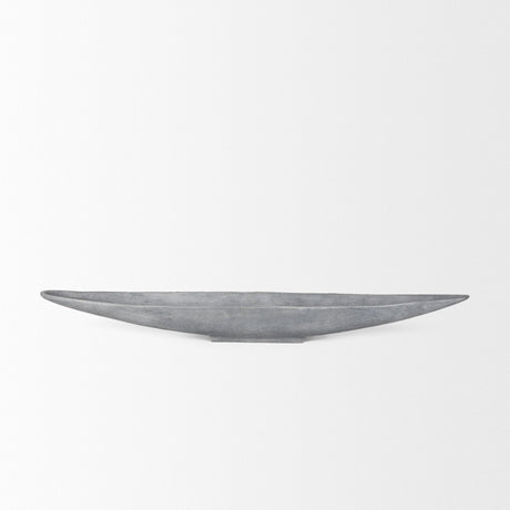 Piero Large Concrete Finished Metal Decorative Bowl by Mercana at Eve Furniture