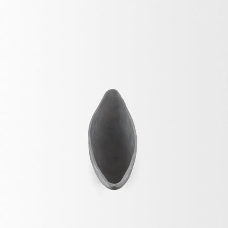 Piero Large Concrete Finished Metal Decorative Bowl by Mercana at Eve Furniture