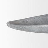 Piero Large Concrete Finished Metal Decorative Bowl by Mercana at Eve Furniture