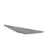 Piero Large Concrete Finished Metal Decorative Bowl by Mercana at Eve Furniture