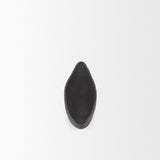 Piero Large Matte Black Metal Decorative Bowl by Mercana at Eve Furniture