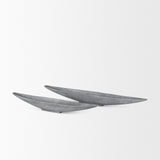 Piero Small Concrete Finished Metal Decorative Bowl by Mercana at Eve Furniture