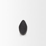 Piero Small Matte Black Metal Decorative Bowl by Mercana at Eve Furniture