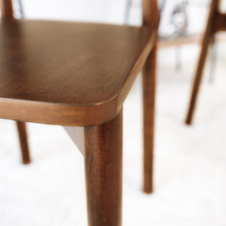 Pierre Walnut Dining Chair (Set Of 2) by Ashcroft Furniture at Eve Furniture