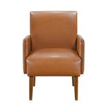 Piers Matt Brown Accent Chair by Homelegance at Eve Furniture