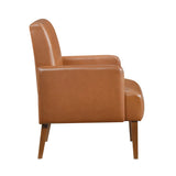 Piers Matt Brown Accent Chair by Homelegance at Eve Furniture