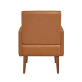 Piers Matt Brown Accent Chair by Homelegance at Eve Furniture