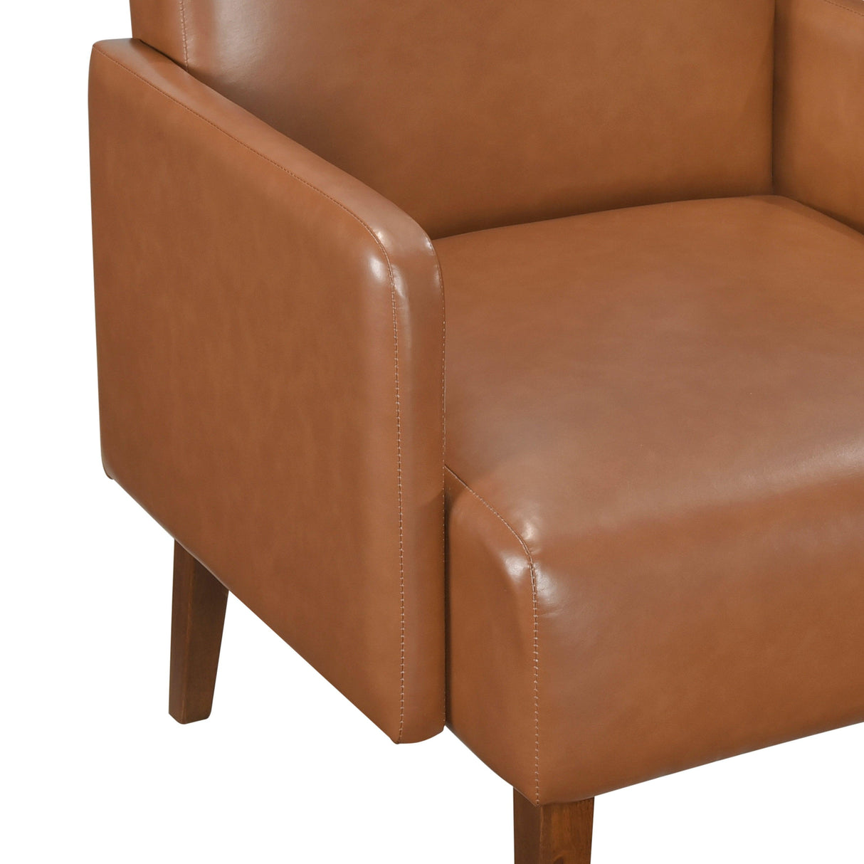 Piers Matt Brown Accent Chair by Homelegance at Eve Furniture